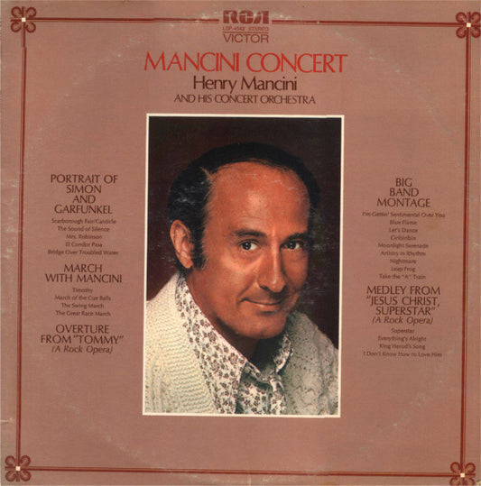 Henry Mancini And His Orchestra - Mancini Concert (LP) (G+) - Endless Media