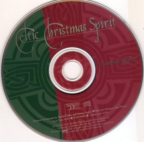 Caroline Peyton : Celtic Christmas Spirit (CD)