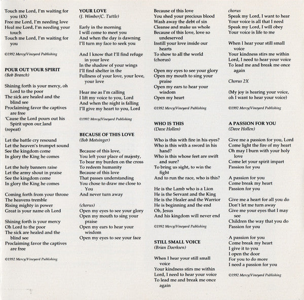 Danny Steyne, Dave Hollen : Seek Righteousness (CD, Album)