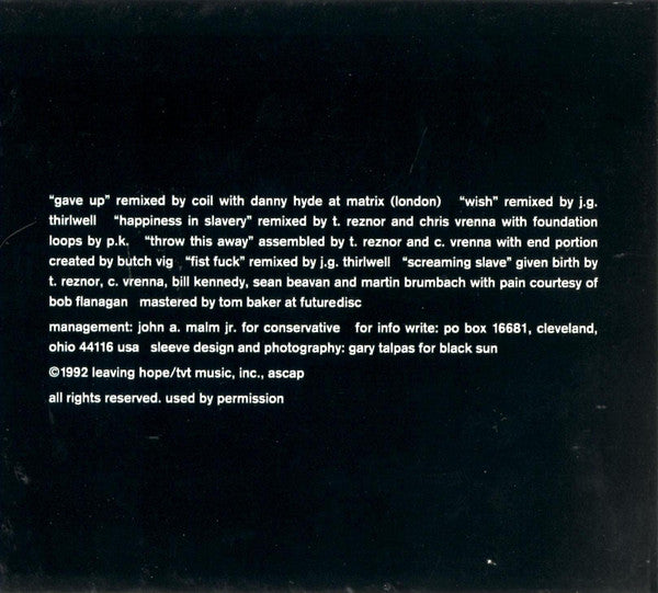 Nine Inch Nails : Fixed (CD, EP, Dig)