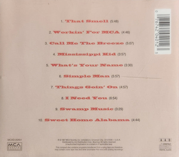 Lynyrd Skynyrd : What's Your Name (CD, Comp, RP)