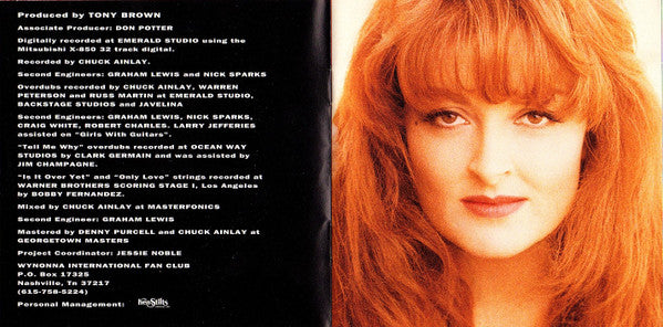 Wynonna : Tell Me Why (CD, Album, JVC)