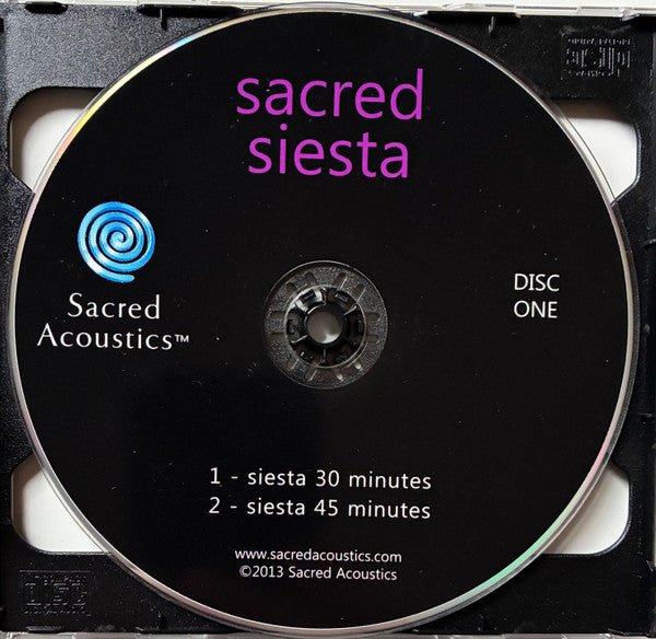 Sacred Acoustics : Sacred Siesta (2xCD)