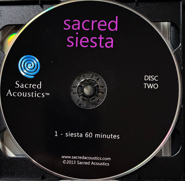Sacred Acoustics : Sacred Siesta (2xCD)