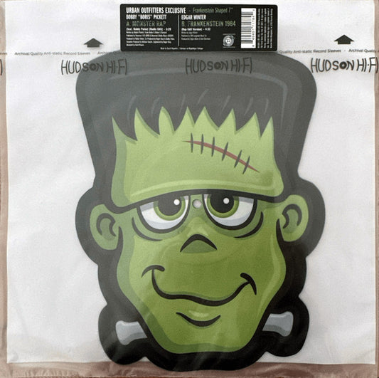 Bobby Pickett, Edgar Winter : Monster Rap / Frankenstein 1984 (7", Shape, Ltd, Pic, Fra)