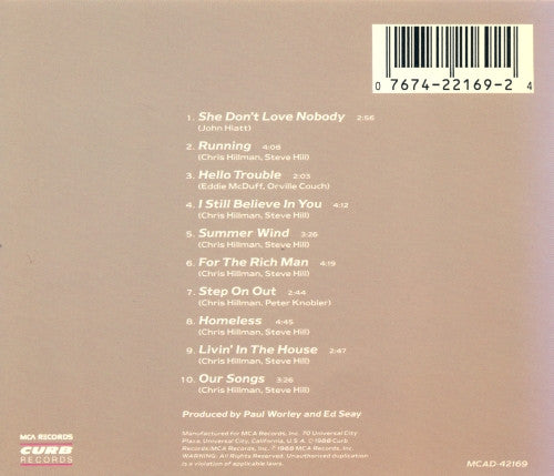 Desert Rose Band : Running (CD, Album)