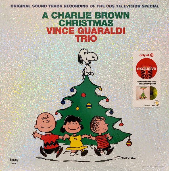 Vince Guaraldi Trio : A Charlie Brown Christmas (Original Sound Track Recording Of The CBS Television Special) (LP, Ltd, RE, Gre)