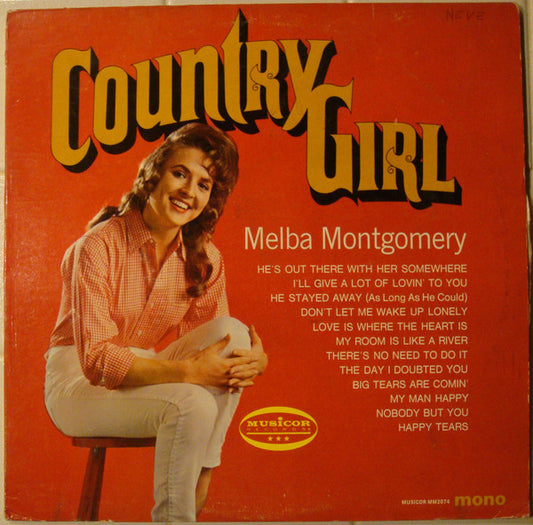 Melba Montgomery : Country Girl (LP, Mono)