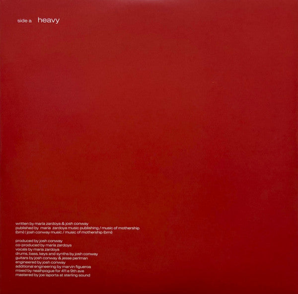 The Marías : Heavy / Sienna (7", Single)