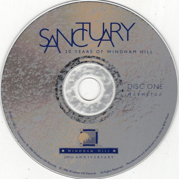 Various : Sanctuary (20 Years Of Windham Hill) (2xCD, Comp)