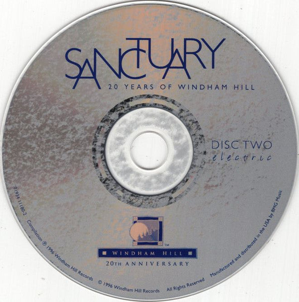 Various : Sanctuary (20 Years Of Windham Hill) (2xCD, Comp)