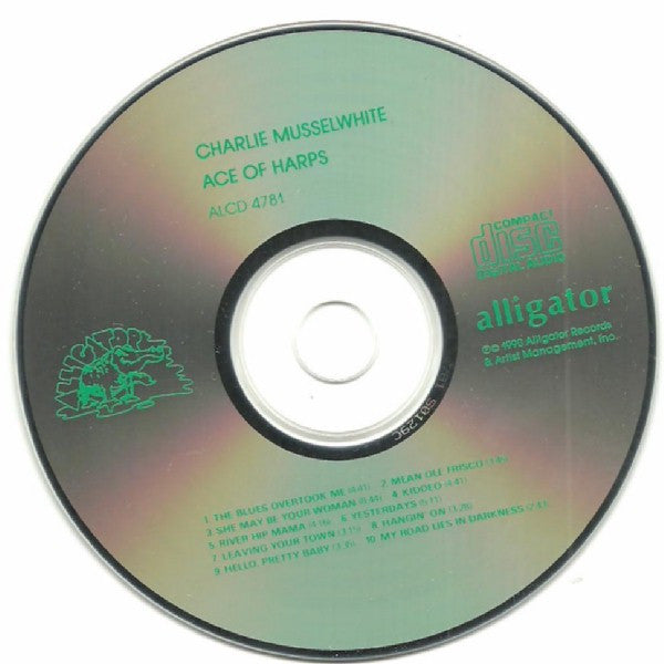 Charlie Musselwhite : Ace Of Harps (CD, Album)