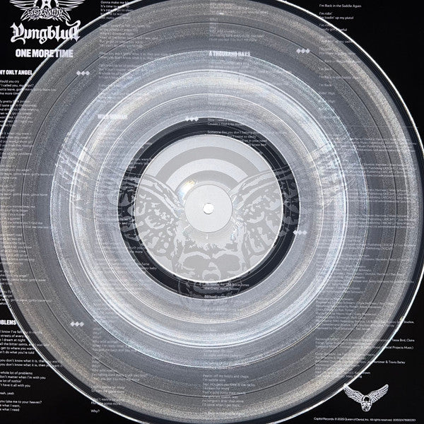 Aerosmith, Yungblud (3) : One More Time (12", S/Sided, EP, Etch, Ltd, Cle)