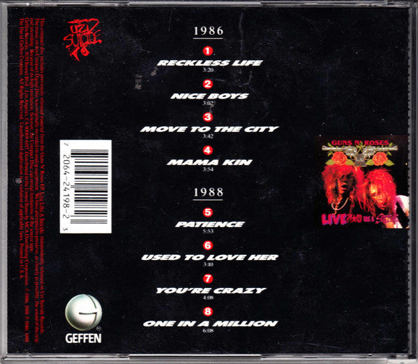 Guns N' Roses : G N' R Lies (CD, Album, RE)