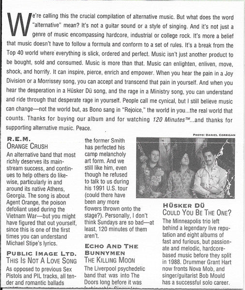 Various : Never Mind The Mainstream... (The Best Of MTV's 120 Minutes - Vol. 2) (Cass, Comp)