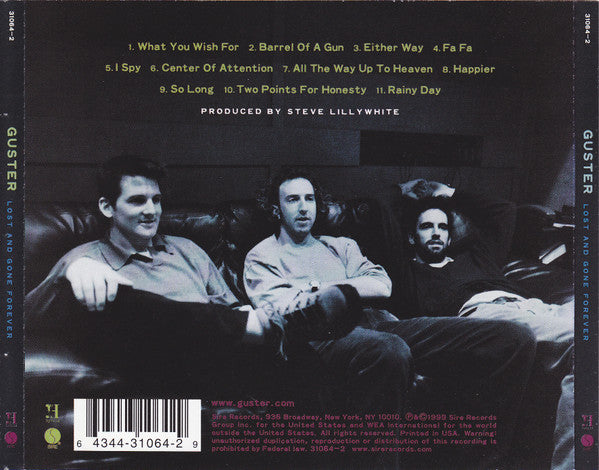Guster : Lost And Gone Forever (CD, Album)