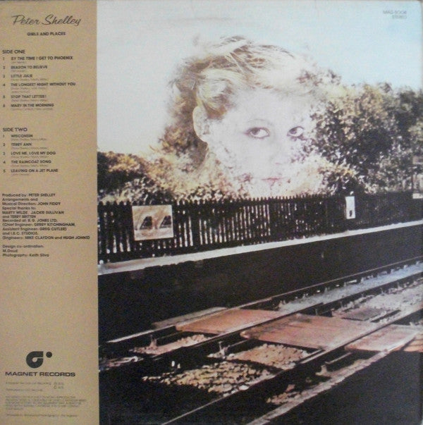 Peter Shelley : Girls And Places (LP, Album)