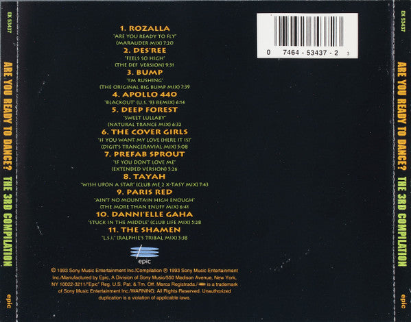 Various : Are You Ready To Dance? The 3rd Compilation (CD, Comp)