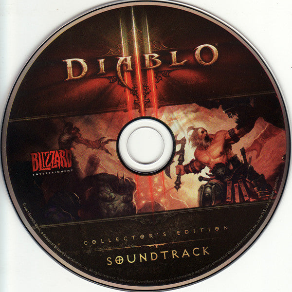 Various : Diablo III Collector's Edition Soundtrack (CD, Album)