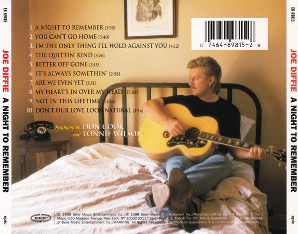 Joe Diffie : A Night To Remember (CD, Album)