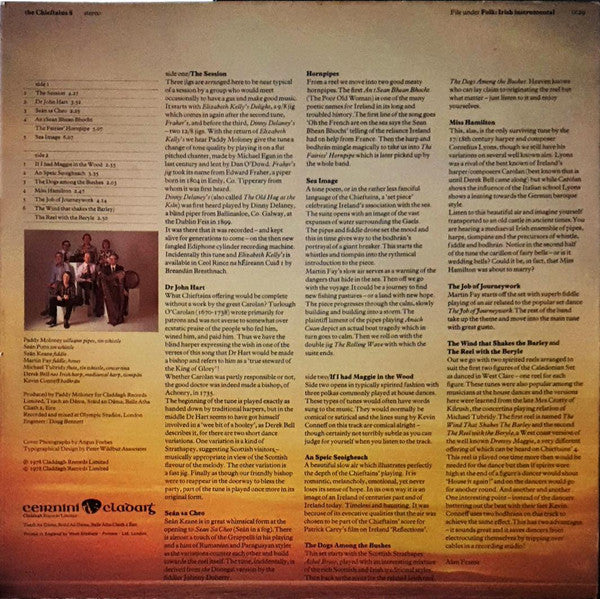 The Chieftains : The Chieftains 8 (LP, Album)