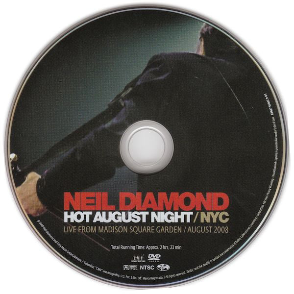 Neil Diamond : Hot August Night / NYC (Live From Madison Square Garden August 2008) (DVD-V, Multichannel, NTSC)