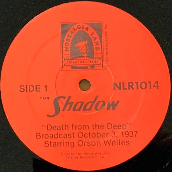 Various : The Shadow - Death From The Deep / The Devil Takes A Wife (LP)