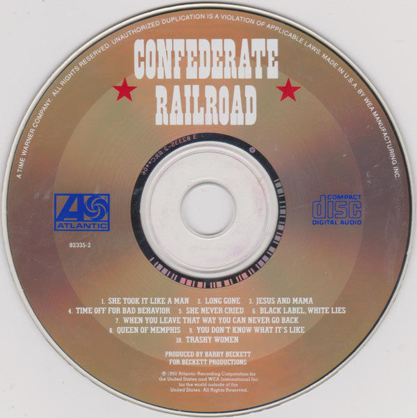 Confederate Railroad : Confederate Railroad (CD, Album)