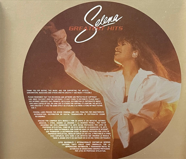 Selena : Greatest Hits (CD, Comp, RP)