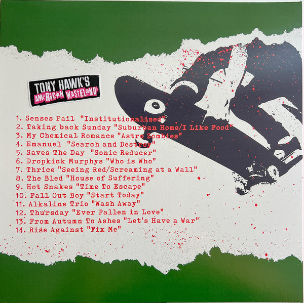 Various : Tony Hawk's American Wasteland (LP, Comp, Unofficial, Cle)