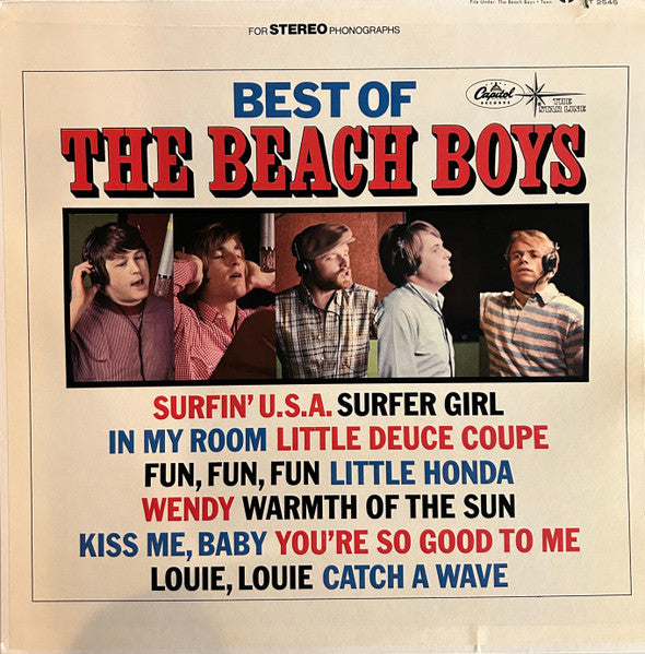 The Beach Boys : Best Of The Beach Boys (LP, Comp, RE, Los)
