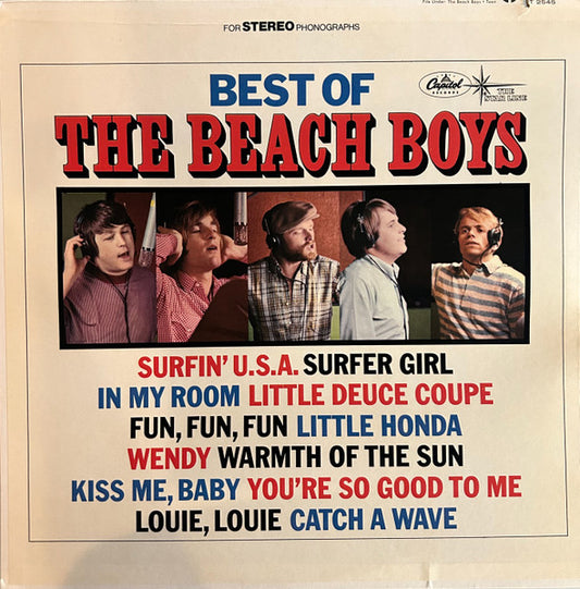 The Beach Boys : Best Of The Beach Boys (LP, Comp, RE, Los)