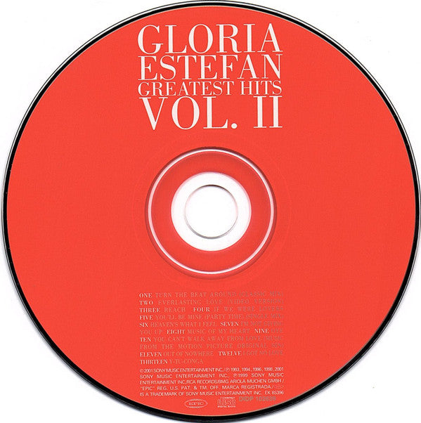 Gloria Estefan : Greatest Hits Vol. II (CD, Comp)