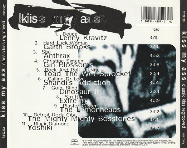 Various : Kiss My Ass (Classic Kiss Regrooved) (CD, Album, Club)