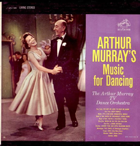 The Arthur Murray TV Dance Orchestra : Music For Dancing (LP, RE)