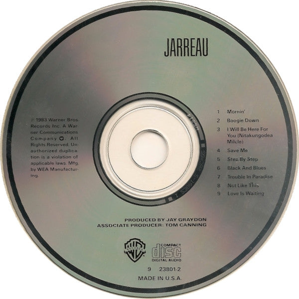 Al Jarreau : Jarreau (CD, Album, RE)