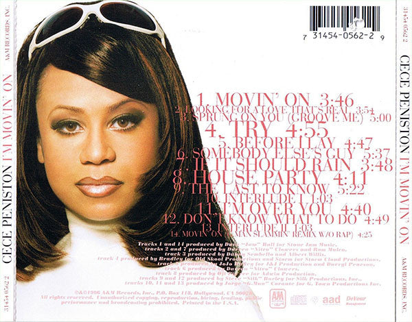 Ce Ce Peniston : I'm Movin' On (CD, Album)
