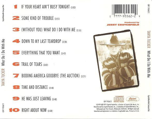 Tanya Tucker : What Do I Do With Me (CD, Album)