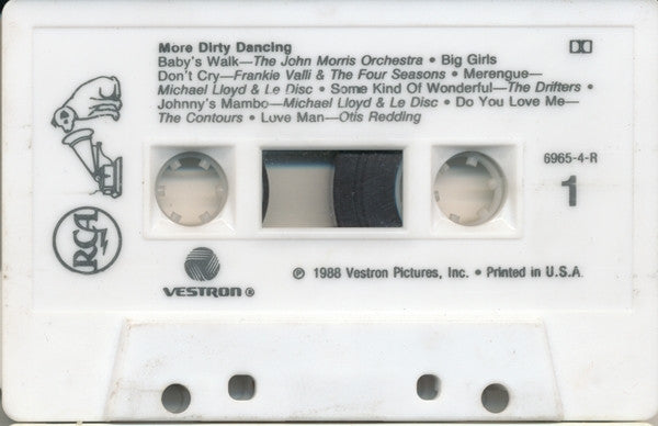 Various : More Dirty Dancing: More Original Music From The Hit Motion Picture "Dirty Dancing" (Cass, Comp, Dol)