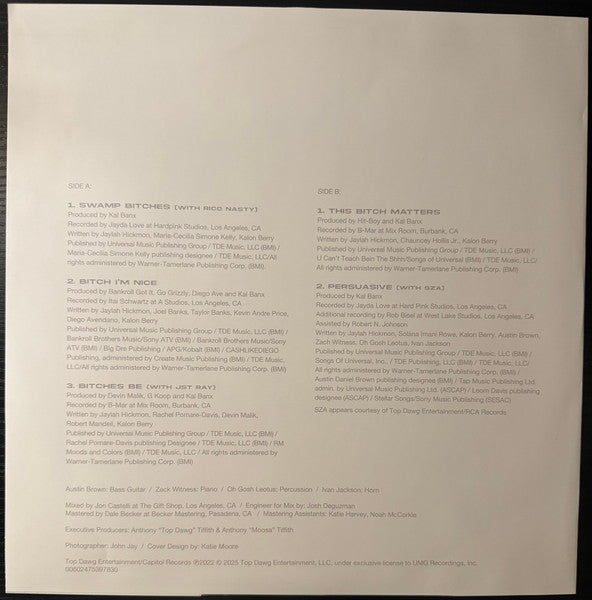 Doechii : She / Her / Black Bitch (12", EP, Ltd, Pla)