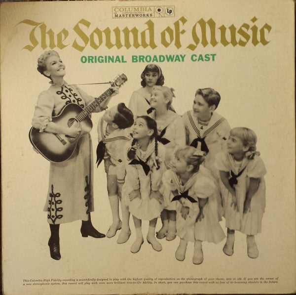 Leland Hayward, Richard Halliday, Richard Rodgers, Oscar Hammerstein II, Mary Martin - The Sound Of Music (Original Broadway Cast) (LP) (G+) - Endless Media