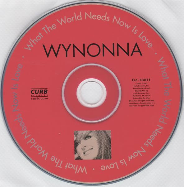 Wynonna : What The World Needs Now Is Love (CD, Album,  )
