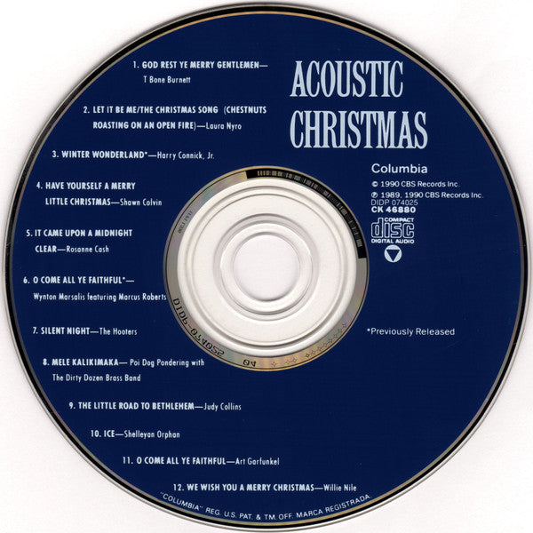 Various : Acoustic Christmas (CD, Album, RE)