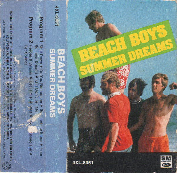 The Beach Boys : Summer Dreams (Cass, Comp, RE)