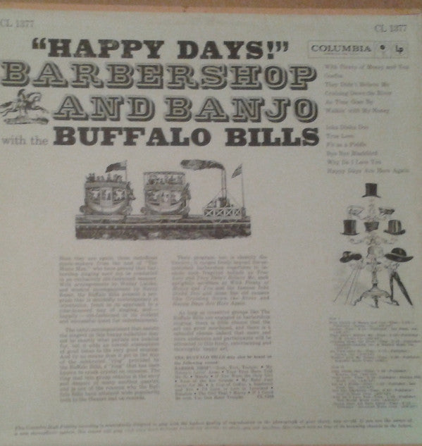 The Buffalo Bills : Happy Days! (LP, Album, Mono)