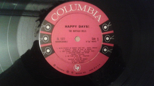 The Buffalo Bills : Happy Days! (LP, Album, Mono)