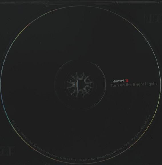 Interpol : Turn On The Bright Lights (CD, Album)
