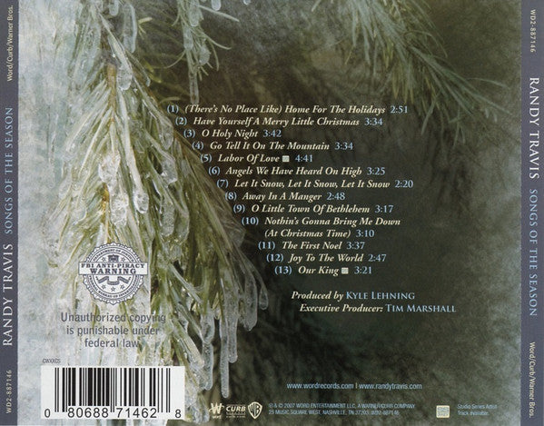 Randy Travis : Songs Of The Season (CD, Album)