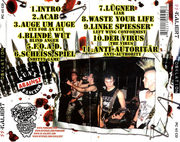 SS-Kaliert : Dsklation (CD, Album)