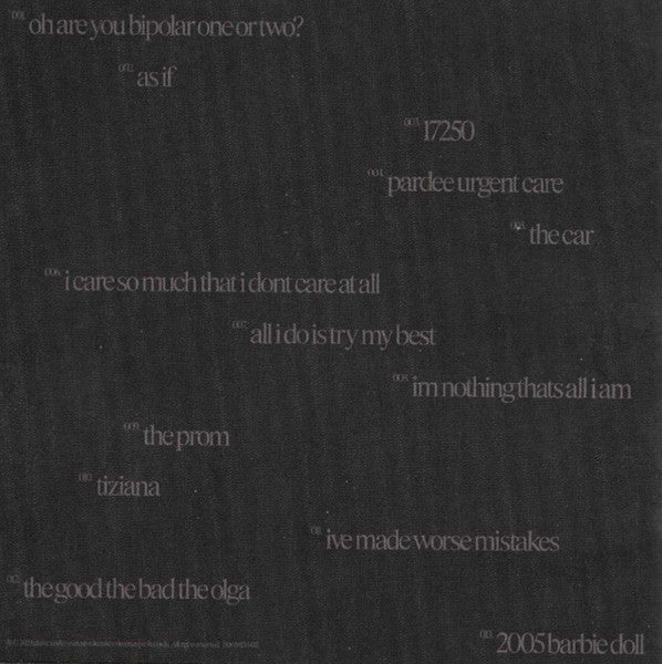 Glaive (4) : I Care So Much That I Don't Care At All (CD, Album, RE)
